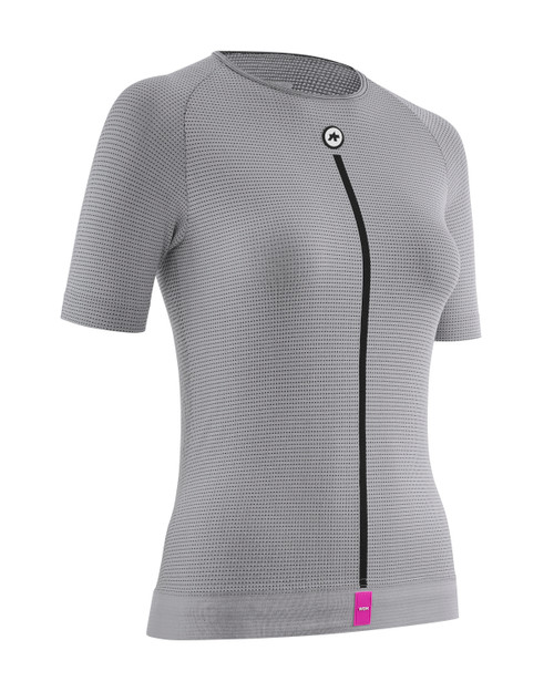 Assos - 1/3 Long Sleeve Skin Layer P1 - Women's - Grey Series - 2025 Assos - 1/3 Long Sleeve Skin Layer P1 - Women's - Grey Series - 2025
