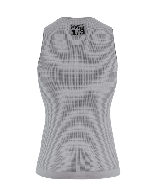 Assos - 1/3 Sleeveless Skin Layer P1 - Men's - Grey Series - 2025 Assos - 1/3 Sleeveless Skin Layer P1 - Men's - Grey Series - 2025