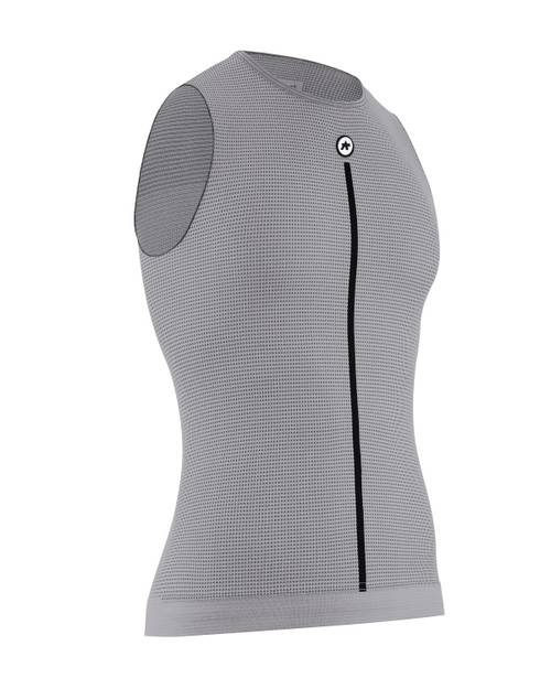Assos - 1/3 Sleeveless Skin Layer P1 - Men's - Grey Series - 2025 Assos - 1/3 Sleeveless Skin Layer P1 - Men's - Grey Series - 2025
