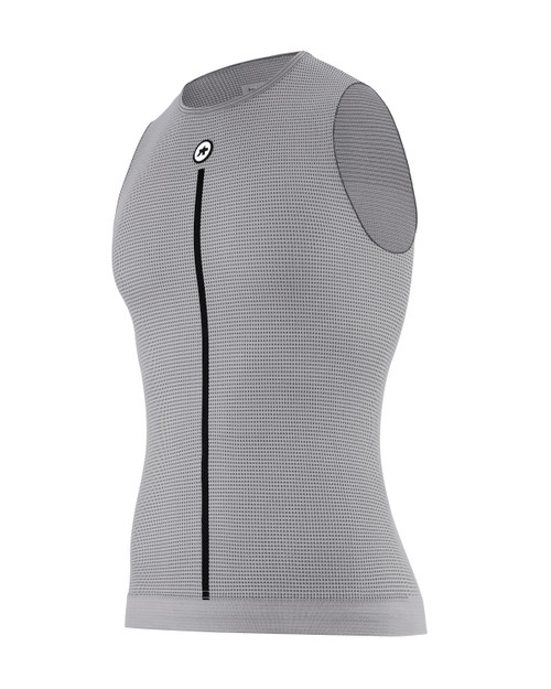 Assos - 1/3 Sleeveless Skin Layer P1 - Men's - Grey Series - 2025 Assos - 1/3 Sleeveless Skin Layer P1 - Men's - Grey Series - 2025