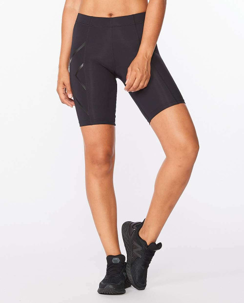 2XU - Core Girls Compression Shorts - Youth - Black/Nero - 2025