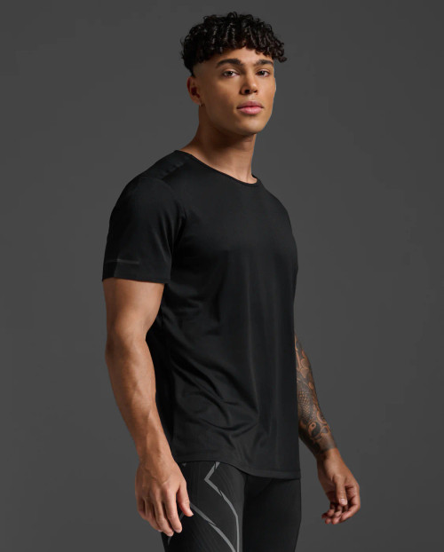 2XU - Light Speed Tech Tee - Men's - Black/Black Reflective - 2026