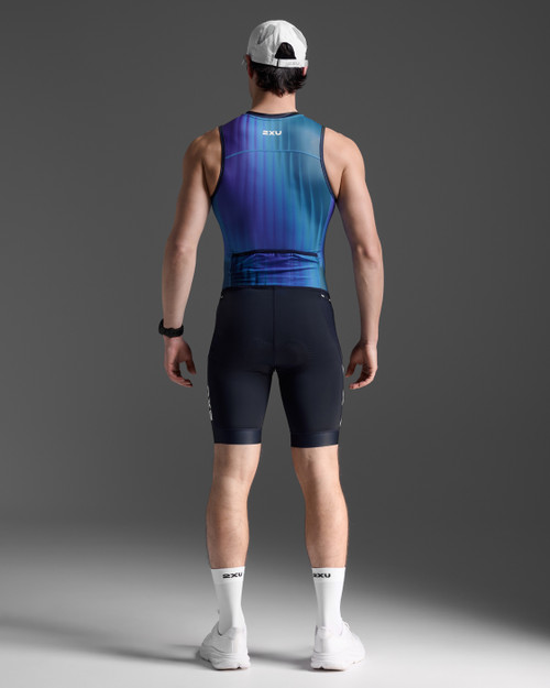 2XU - Core Trisuit - Men's - Azure Blue/Midnight - 2025