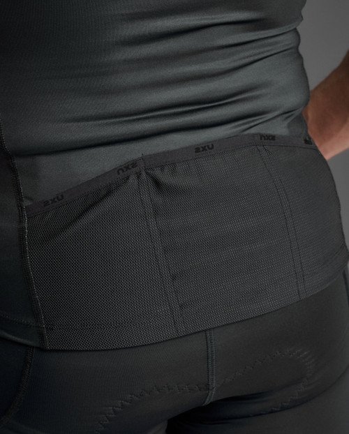 2XU - Core Triathlon Tank - Men's - Black/White - 2025