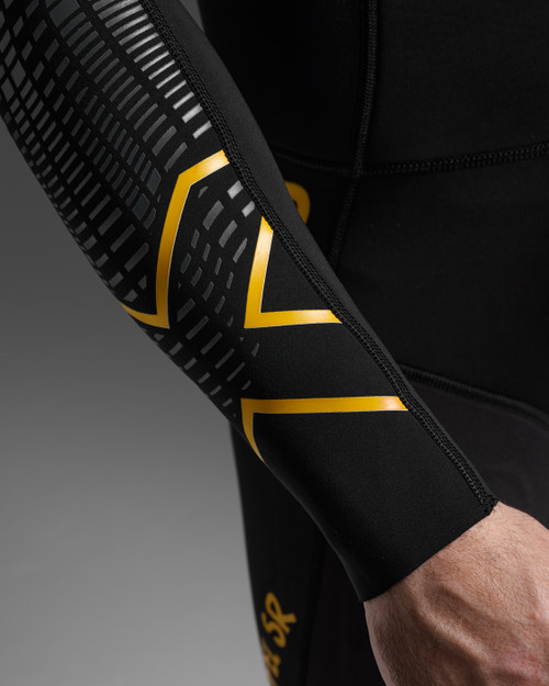 2XU - Propel SwimRun Wetsuit - Men's - Black/Ambition