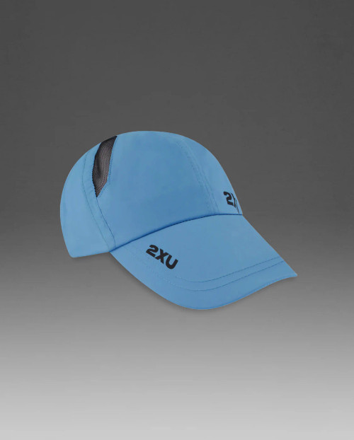 2XU - Run Cap - Azure Blue/Black - 2025
