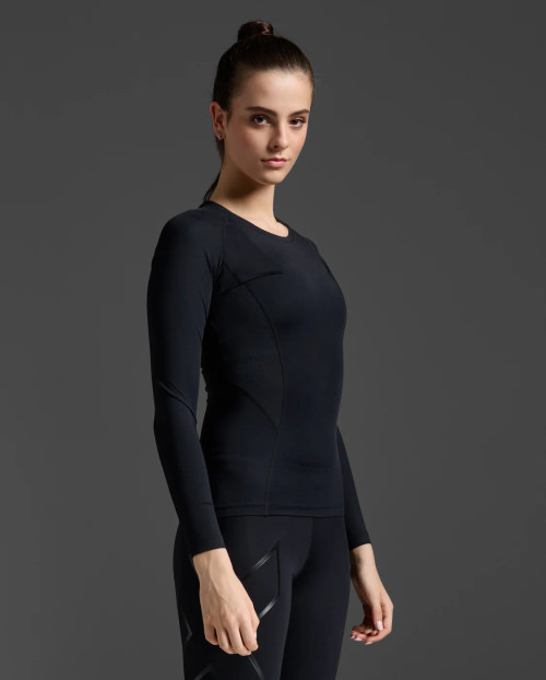 2XU - Core Compression Long Sleeve - Women's - Black/No Logo