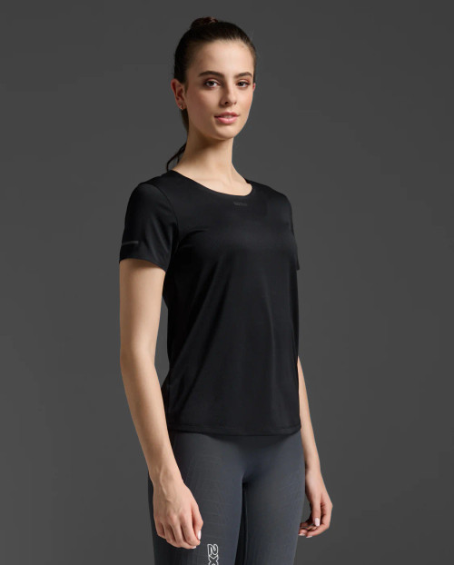 2XU - Light Speed Tech Tee - Women's - Black/Black Reflective - 2026