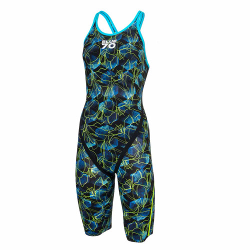 Blueseventy - NeroTX2 Kneeskin - Women's - Blue Electric Lilly