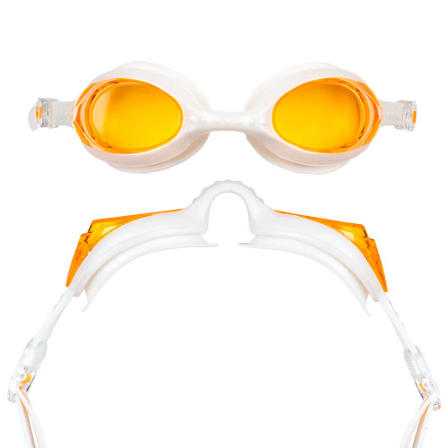 Blueseventy - Element Goggles - Color: Frame White/Orange Lens
