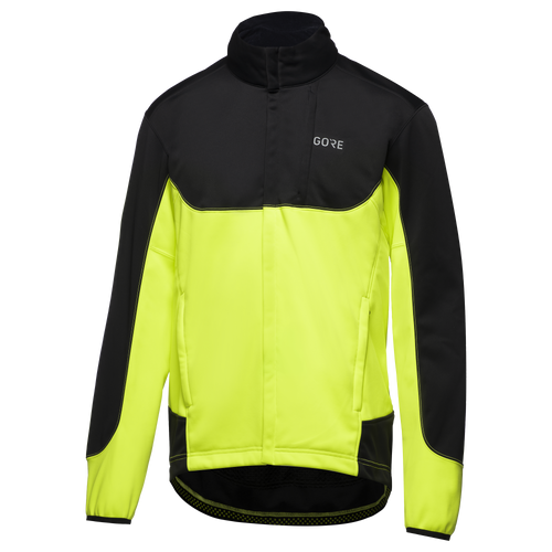 Gorewear - C5 WINDSTOPPER¨ Thermo Trail Jacket - Men's - Black / Neon Yellow - 2025