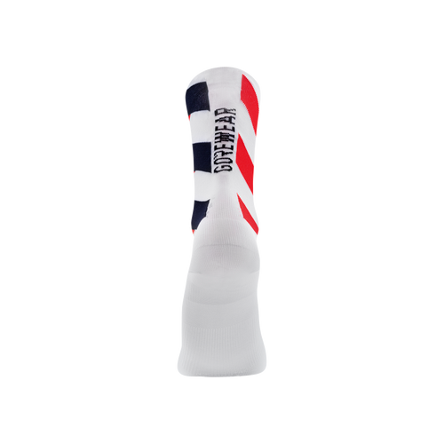 Gorewear - Essential Signal Socks - Unisex - White / Lab Red - 2025 Gorewear - Essential Signal Socks - Unisex - White / Lab Red - 2025