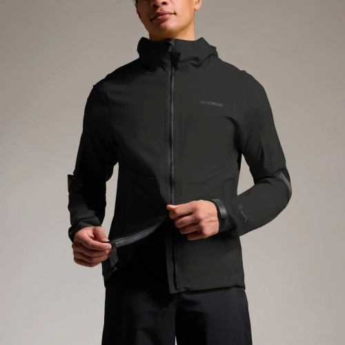 Gorewear - LUPRA GORE-TEX 2.0 Hooded Jacket - Men's - Black - 2025 Gorewear - LUPRA GORE-TEX 2.0 Hooded Jacket - Men's - Black - 2025