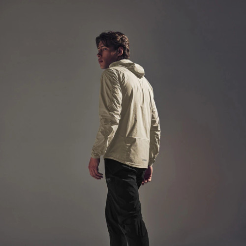 Gorewear - FERNFLOW Hooded Windbreaker - Men's - Tech Beige - 2025 Gorewear - FERNFLOW Hooded Windbreaker - Men's - Tech Beige - 2025