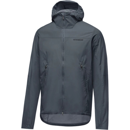 Gorewear - FERNFLOW Hooded Windbreaker - Men's - Lab Graphite - 2025 Gorewear - FERNFLOW Hooded Windbreaker - Men's - Lab Graphite - 2025