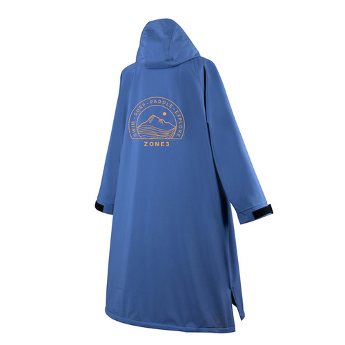 ZONE3 - Thermo-Tech Changing Robe - Blue/Grey/Orange - 2025