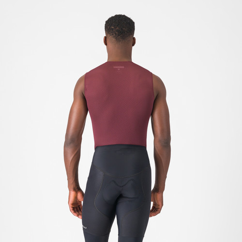 Castelli - Pro Mesh 2.0 Sleeveless - Men's - Deep Bordeaux