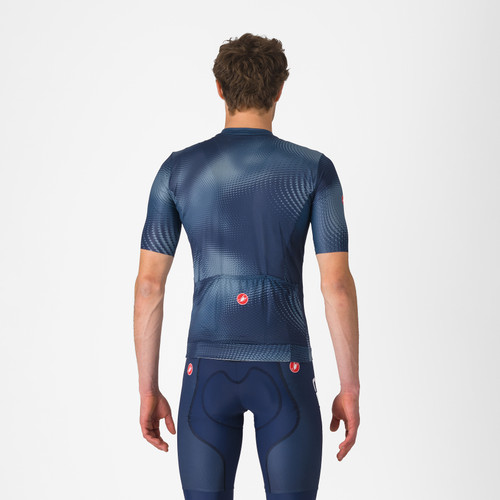 Castelli - Vortice Jersey - Men's - Belgian Blue/Light Steel Blue