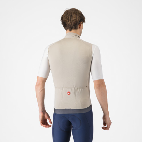 Castelli - Espresso Vest - Men's - Clay/Dark Grey