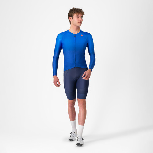 Castelli - Upf Long Sleeve Jersey - Men's - Azzurro Italia