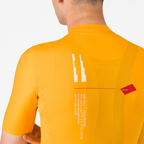Castelli - Espresso R--A/D Jersey - Men's - Vivid Orange