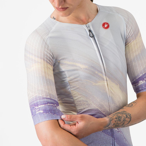 Castelli - Aero Pro 8S Jersey - Women's - Multicolor Purple