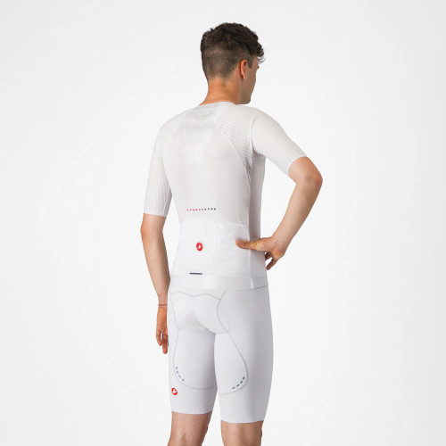 Castelli - Free Aero Race S Bib Short - Men's - White - 2026