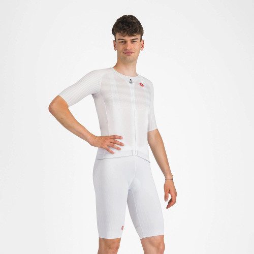 Castelli - Free Aero Race S Bib Short - Men's - White - 2026