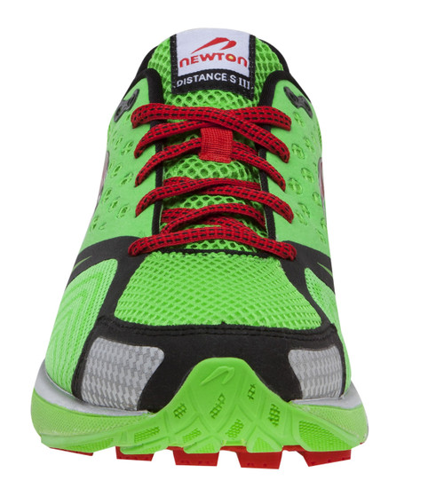 Newton Men's Distance S III - Stability Light Weight Performance Trainer - Lime / Red