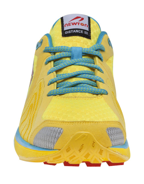 Newton Women's Distance III - Yellow / Red UK 4 Only