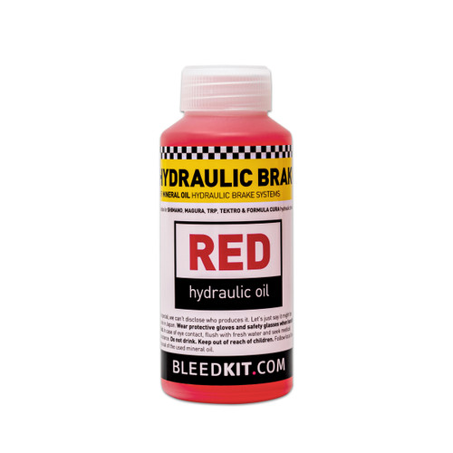 Bleedkit - Fluid Red Mineral Brake Oil 100ml