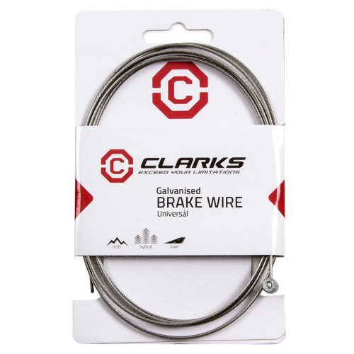 Clarks - Universal Galvanised Inner Brake Wire L2000mm Fits All Major Systems
