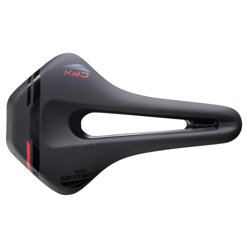 Selle San Marco - GrouND Carbon FX Saddle - NARROW (S3) - Black/Black