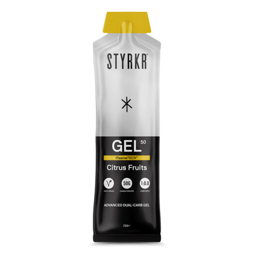 STYRKR - GEL50 Dual-Carb Gel - Box of 12