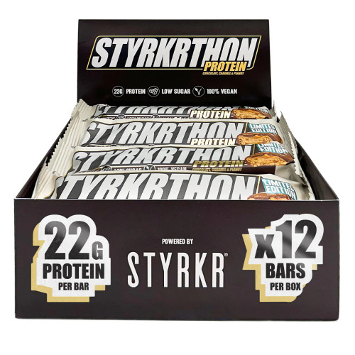 STYRKR - STYRKRTHON - Box of 12 - Peanut Caramel