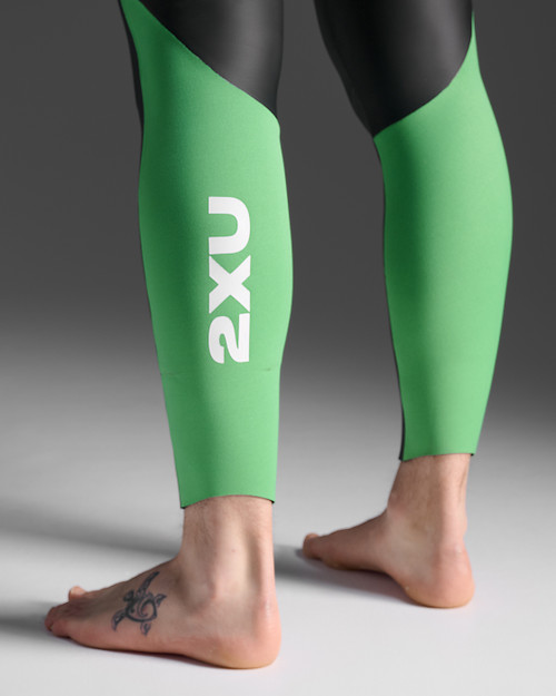 2XU - Propel Open Water Wetsuit - Men's - Black/Bright Green - 2025 - Ex-Rental 2 hire