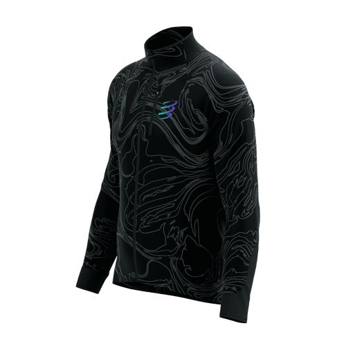 Compressport - Hurricane Windproof Jacket - Men's - Black/Aurora - 2025
