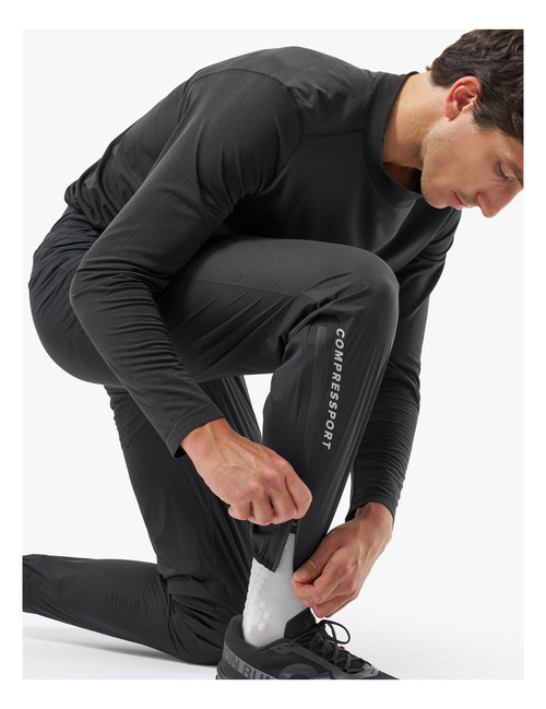 Compressport - Hurricane Waterproof Pants 2.0 - Black - 2025