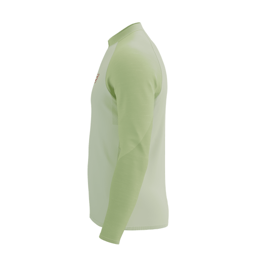 Compressport - Trail Half Zip Long Sleeve Tshirt - Men's - Sugar/Shadow Lime - 2026