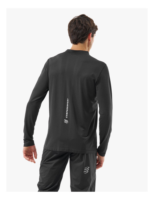 Compressport - Performance Long Sleeve Tshirt - Men's - Black - 2026