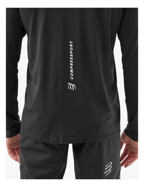 Compressport - Performance Long Sleeve Tshirt - Men's - Black - 2026