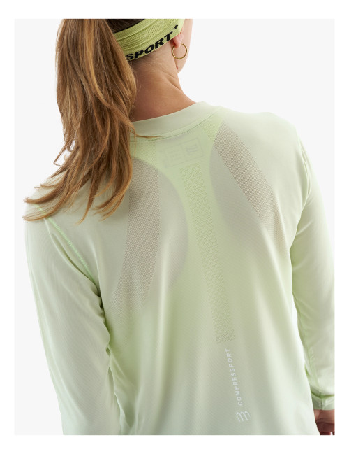 Compressport - Performance Long Sleeve Tshirt - Women's - Aqua - 2026