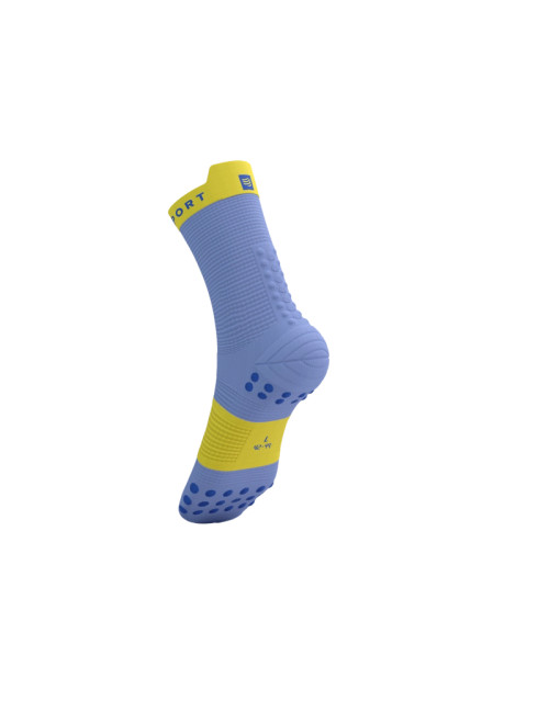 Compressport - Pro Racing Socks V4.0 Run High - Jacaranda/Maize - 2025 Compressport - Pro Racing Socks V4.0 Run High - Jacaranda/Maize - 2025