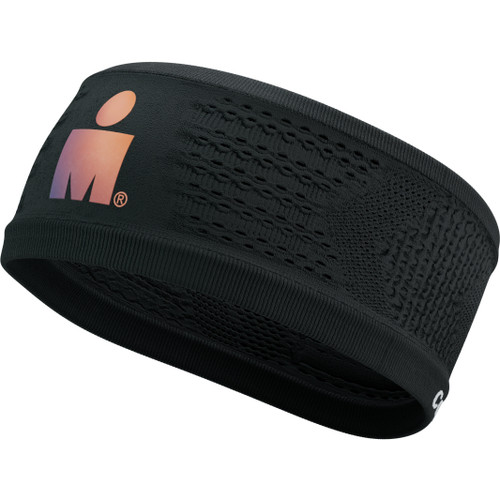 Compressport - Headband On/Off - Ironman 2025 - Black/Mdot Sunset