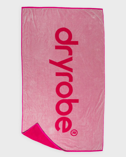 Dryrobe - Beach Towel - Pink