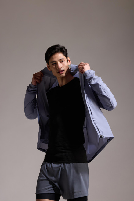 Gorewear - CONCURVE Windbreaker - Men's - Amethyst Grey - 2026 Gorewear - CONCURVE Windbreaker - Men's - Amethyst Grey - 2026