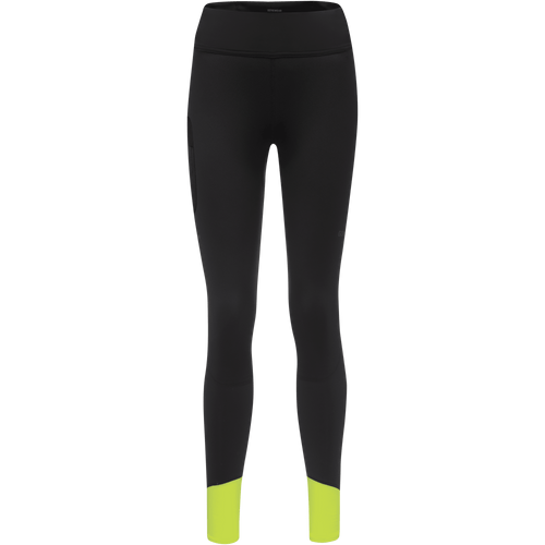 Gorewear - CONCURVE Thermo Hybrid Tights - Women's - Black / Neon Yellow - 2026
