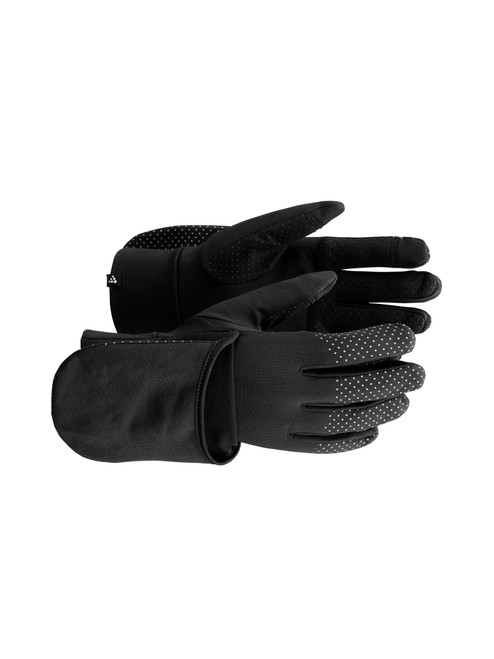 Craft - Lumen Fleece Hybrid Glove 2 - Unisex - Black - 2025