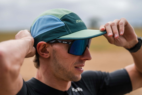 ZONE3 - 5-Panel Running Cap - Teal - 2026