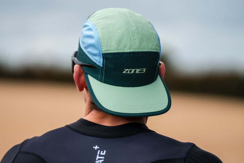 ZONE3 - 5-Panel Running Cap - Teal - 2026